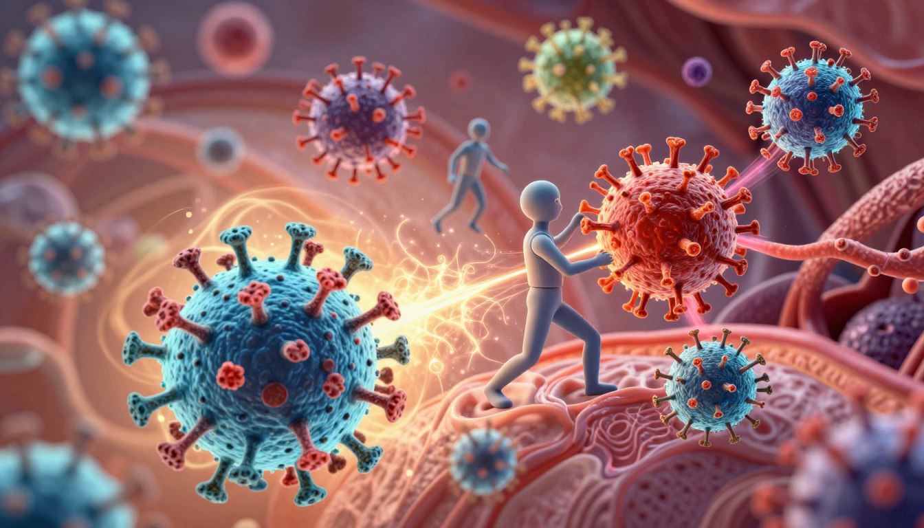 how the immune system fights viruses
